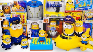 Despicable Me 4 Toy Unboxing ASMR 🍌 Pilot Minion Airplane Playset 🛫 Mega Minion Jerry Dave Tim [upl. by Dduj115]