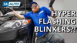 Fast Turn Signal Learn How to Fix Hyper Blinkers on Your Car or Truck [upl. by Ltihcox]