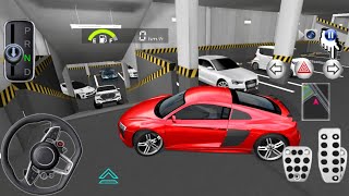 Driving Class 3D 19  All Brand New Super Car Parking in Garage amp City Driving  Android Gameplay [upl. by Lahtnero]