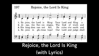 rejoice the Lord is king [upl. by Arette]