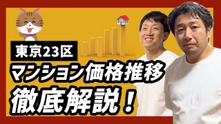 2001年〜2022年の東京23区のマンション平均価格推移 [upl. by Lamonica561]