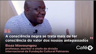 Boaz Mavoungou fala sobre as origens da discriminação racial no Brasil  Cortes do Café PT [upl. by Gnus661]