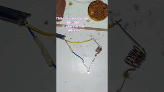 inductor coil working shorts ytshortsindia [upl. by Aseram]