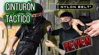 CINTURÓN TÁCTICO Nylonbelt Review español [upl. by Ailimac790]