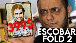 JAI ACHETÉ LE ESCOBAR FOLD 2 UN GALAXY FOLD A 399 PARTIE1 [upl. by Mureil]