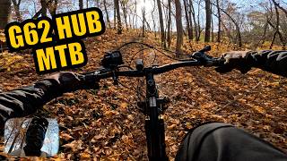 75V Bafang G62 MTB Marathon Fall Vibes Phaserunner 21s 5p Samsung 40T3 [upl. by Oznole]