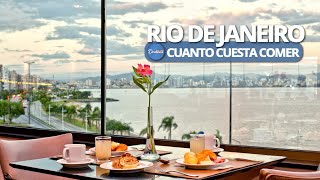 CUANTO CUESTA COMER EN RIO DE JANEIRO 2019 Precios de Restaurantes ¿ES CARO O NO [upl. by Edac]