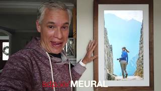 Meural Digital Picture Frame Review [upl. by Ellerud]