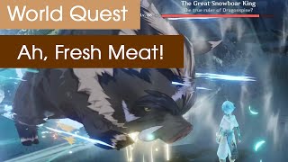 Ah Fresh Meat World Quest  Genshin Impact [upl. by Karame]