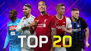 Top 20 Football Defenders  Centre Backs 2019 [upl. by Thoer]