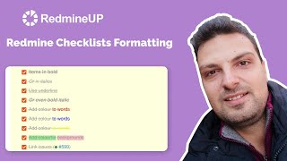 Redmine Checklists formatting [upl. by Ynohtnacram]