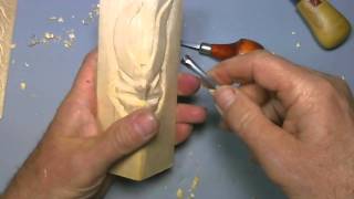 Carving a Simple Woodspirit  Part4 [upl. by Longawa861]