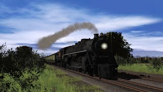 Trainz 2019 Chasing GTW 6325 through Durand MI [upl. by Mose]