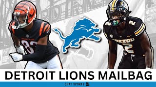 Lions Mailbag Rumors Lions Best Team In NFC Sign Free Agent WR Tyler Boyd Lions Draft Grades [upl. by Glynis543]