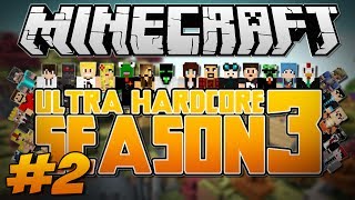 Minecraft  Ultra Hardcore Survival  Season 3  Episode 2 [upl. by Aknaib294]