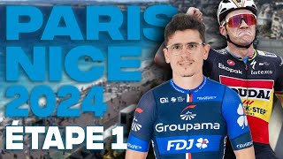 PARIS  NICE 2024 ÉTAPE 1  Les Mureaux › Les Mureaux [upl. by Nolyk]