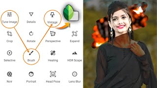 Snapseed Background Change Photo Editing Tricks  Snapseed Face Smooth Photo Editing Tutorial [upl. by Penn]