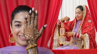 Punjabi Choora Ceremony  BEST PUNJABI WEDDING  Bajwa Family TV [upl. by Byrd]