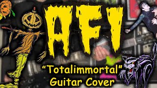 AFI  Totalimmortal Guitar Cover  ClandestineCovers [upl. by Liam]