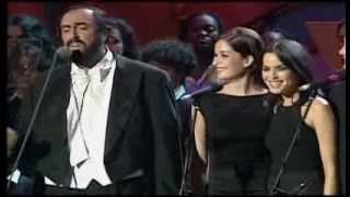 Pavarotti amp The Corrs  Surdato Nnammurato widescreen [upl. by Zeret]