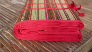 The artful skill of making Thailand Reed Mats [upl. by Avert]