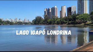 FOMOS CAMINHAR NO LAGO IGAPÓ EM LONDRINA [upl. by Kaltman]