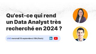 LHebdo Datacoach  Questce qui rend un Data Analyst très recherché [upl. by Colner]