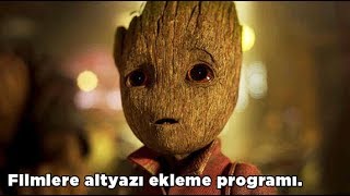 Videolara Altyazı Gömme İşlemi Nasıl Yapılır [upl. by Denys]