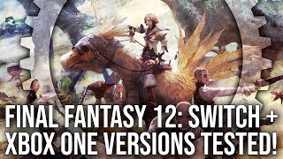 4K Final Fantasy 12 SwitchXbox One Tested  Bonus Final Fantasy 10 Analysis [upl. by Hahseram640]