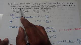 Combined statistian exam  Probability  Multiple Choice questions  TNPSC  TRB [upl. by Ahtaga]