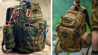 TOP 5 BEST SURVIVAL BACKPACK ON AMAZON 2021  Maxpedition 5 11 First Tactical Mystery Ranch Heli [upl. by Margi229]