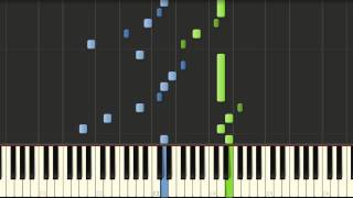 Angel Beats  Lia  My soul Your beats  Piano Tutorial  Synthesia [upl. by Emylee152]