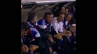 Zinedine Zidanes first match with the French team the rest is history [upl. by Nerret]