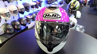 HJC C70N Alia Motorcycle Helmet Pink [upl. by Streeter]