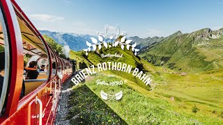 Brienz Rothorn Bahn  Brienz Rothorn Railway I GoPro HERO 11 Black  Cinematic video  Switzerland [upl. by Sapphire564]