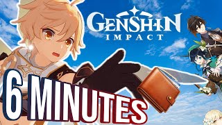 RÉSUMÉ GENSHIN IMPACT EN 6 MINUTES  partie 1 [upl. by Estus]