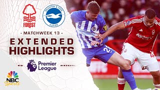 Nottingham Forest v Brighton  PREMIER LEAGUE HIGHLIGHTS  11252023  NBC Sports [upl. by Wanda]