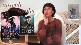 I am scarred and impressed in equal measure  march reading vlog  4 books [upl. by Pascasia762]