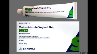 Metronidazole Vaginal Gel [upl. by Poland]