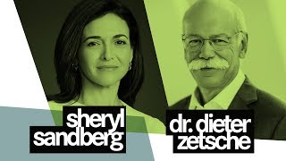 Sheryl Sandberg amp Dieter Zetsche Meeting of the Giants  me convention [upl. by Carmelo]