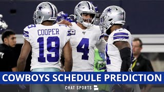 Dallas Cowboys 2021 Schedule And Record Prediction For NFL Season [upl. by Nnav812]