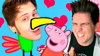 PEPA LA CERDA Y RUBIUS EL LORO  Video Reaccion [upl. by Adia]