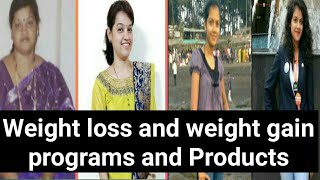 Different weight loss and weight gain programs of Herbalife [upl. by Ever]