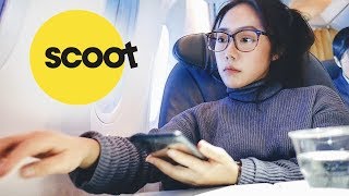 酷航Scoot  新加坡廉航商務艙免費Wifi爽飛🐝訂票網炸雷請避開！SCOOT SINGAPORE [upl. by Albin]