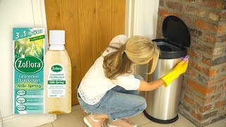 DISINFECT YOUR BIN  How to use Zoflora in your kitchen [upl. by Israeli]