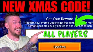 🚨 NEW CHRISTMAS PROMO CODE  RAID Shadow Legends [upl. by Joselow]