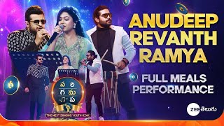 MENTORS OF THE NEXT SINGING YOUTH ICON  SAREGAMAPA Performance  Anudeep Ramya Revanth  Zee Telugu [upl. by Ahseyi]