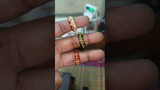 New style gold ring design now stail pola anguthi 💍 anguthi ring sorts goldtrending reels [upl. by Eirek]