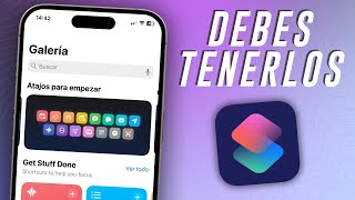 Los Mejores Atajos que DEBES usar en tu iPhone ✅ E1 [upl. by Hterrag]