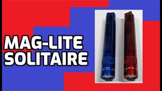 Maglite Solitaire LED AAA 47 Lumen Flashlight Unboxing and Review [upl. by Cathryn]